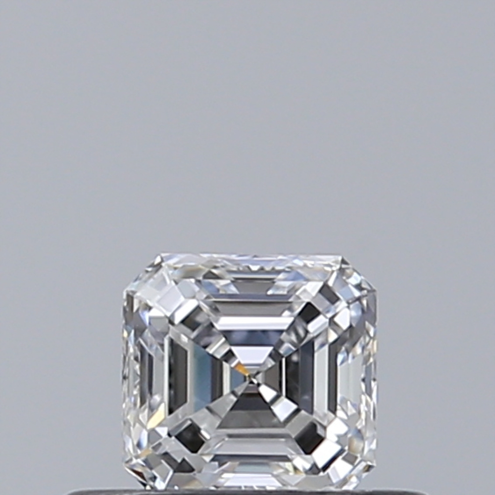 0.30 Carat Asscher Loose Diamond, D, VVS2, Super Ideal, GIA Certified