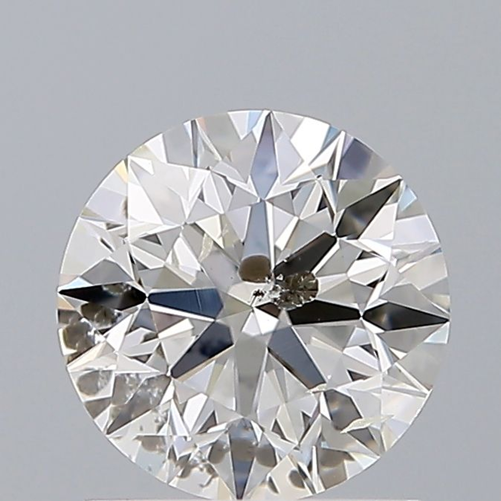 1.00 Carat Round Loose Diamond, F, I2, Excellent, GIA Certified | Thumbnail