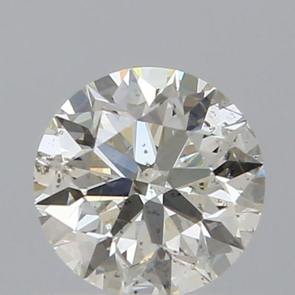 0.53 Carat Round Loose Diamond, K, SI2, Ideal, GIA Certified | Thumbnail