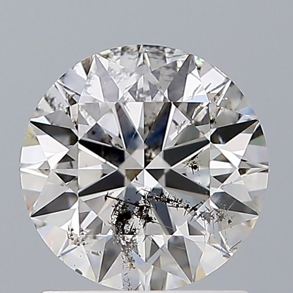 1.05 Carat Round Loose Diamond, G, I2, Super Ideal, GIA Certified