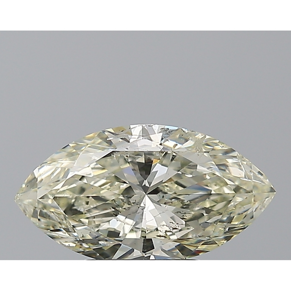 2.02 Carat Marquise Loose Diamond, L, SI2, Super Ideal, IGI Certified | Thumbnail