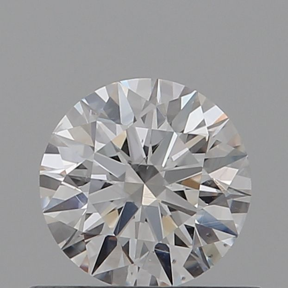 0.50 Carat Round Loose Diamond, D, VS2, Super Ideal, GIA Certified