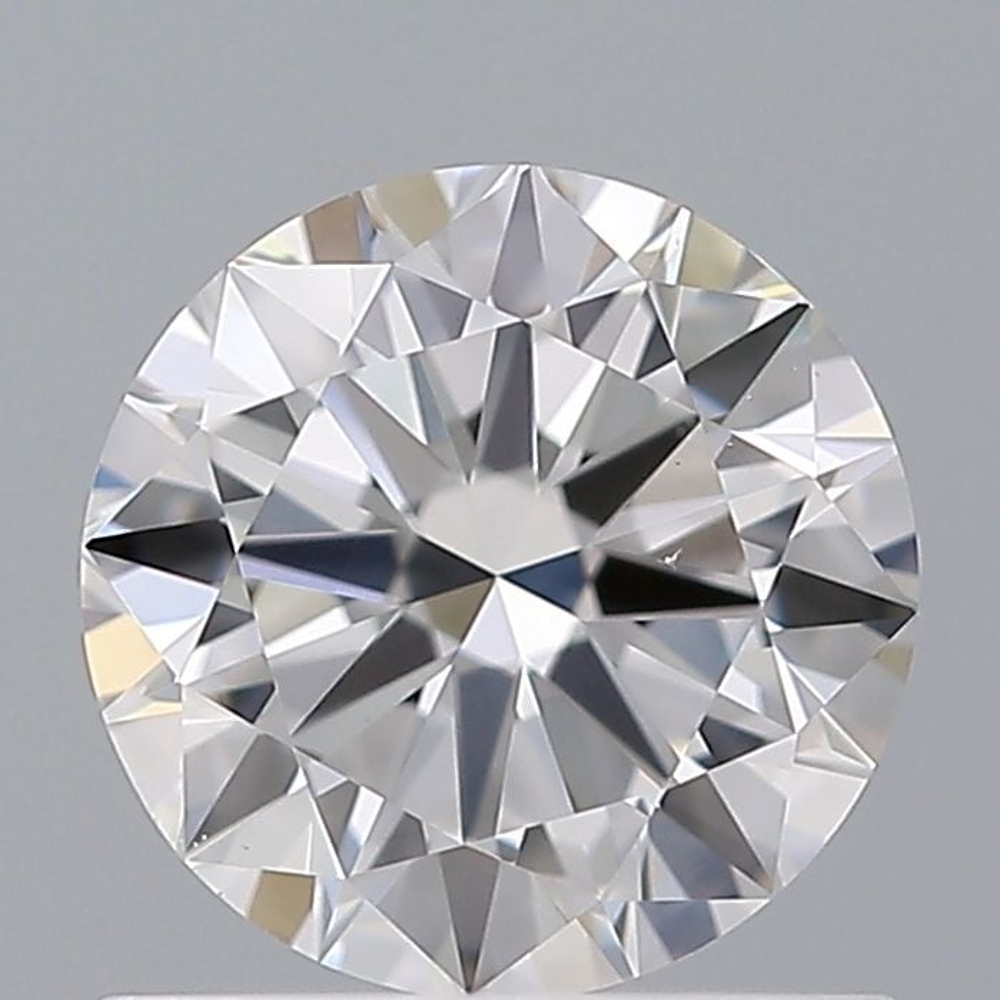 0.70 Carat Round Loose Diamond, D, VS1, Very Good, GIA Certified