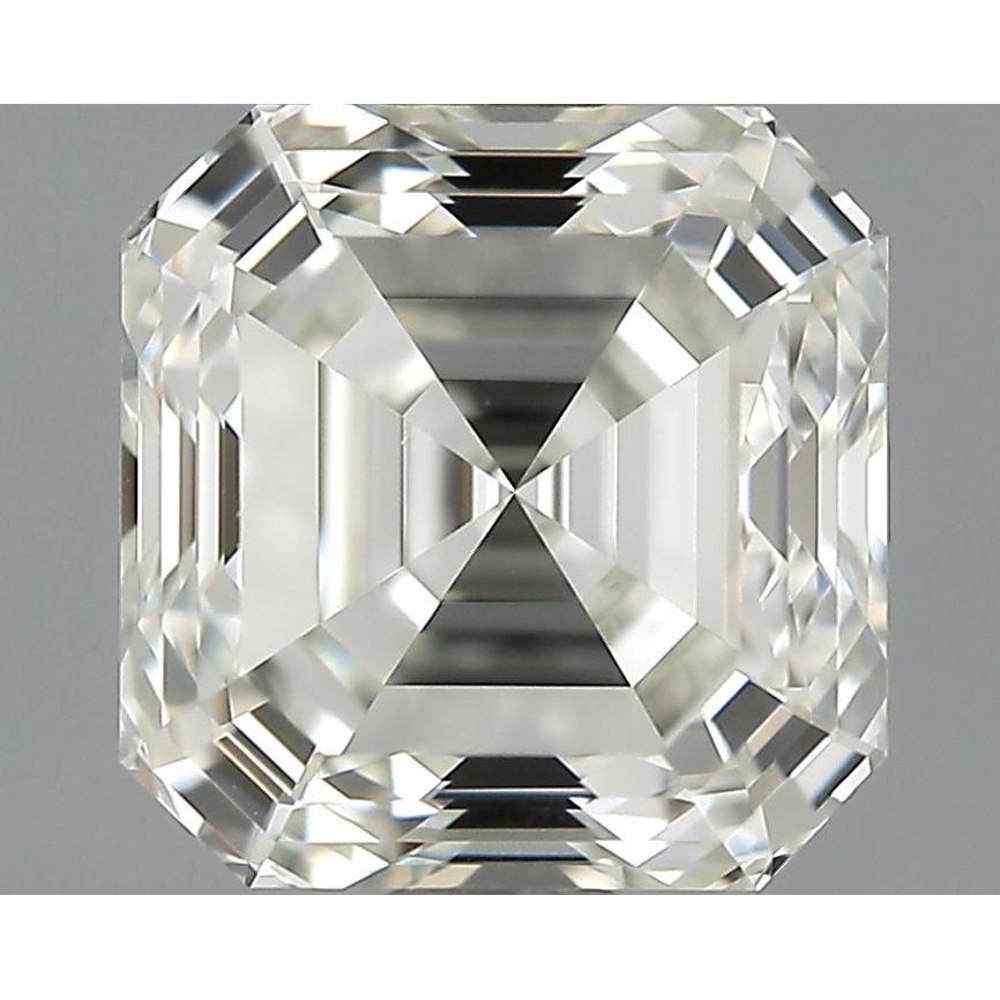 1.04 Carat Asscher Loose Diamond, J, VVS2, Ideal, GIA Certified