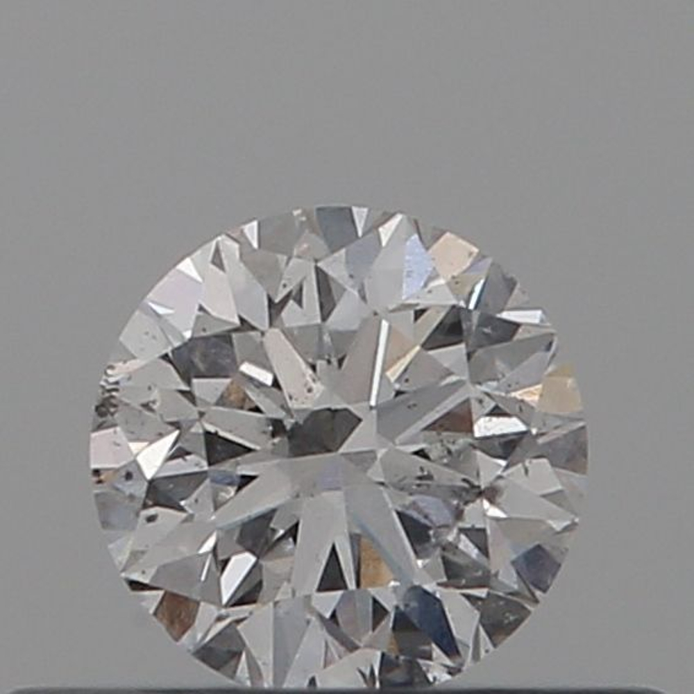 0.30 Carat Round Loose Diamond, D, SI2, Ideal, GIA Certified