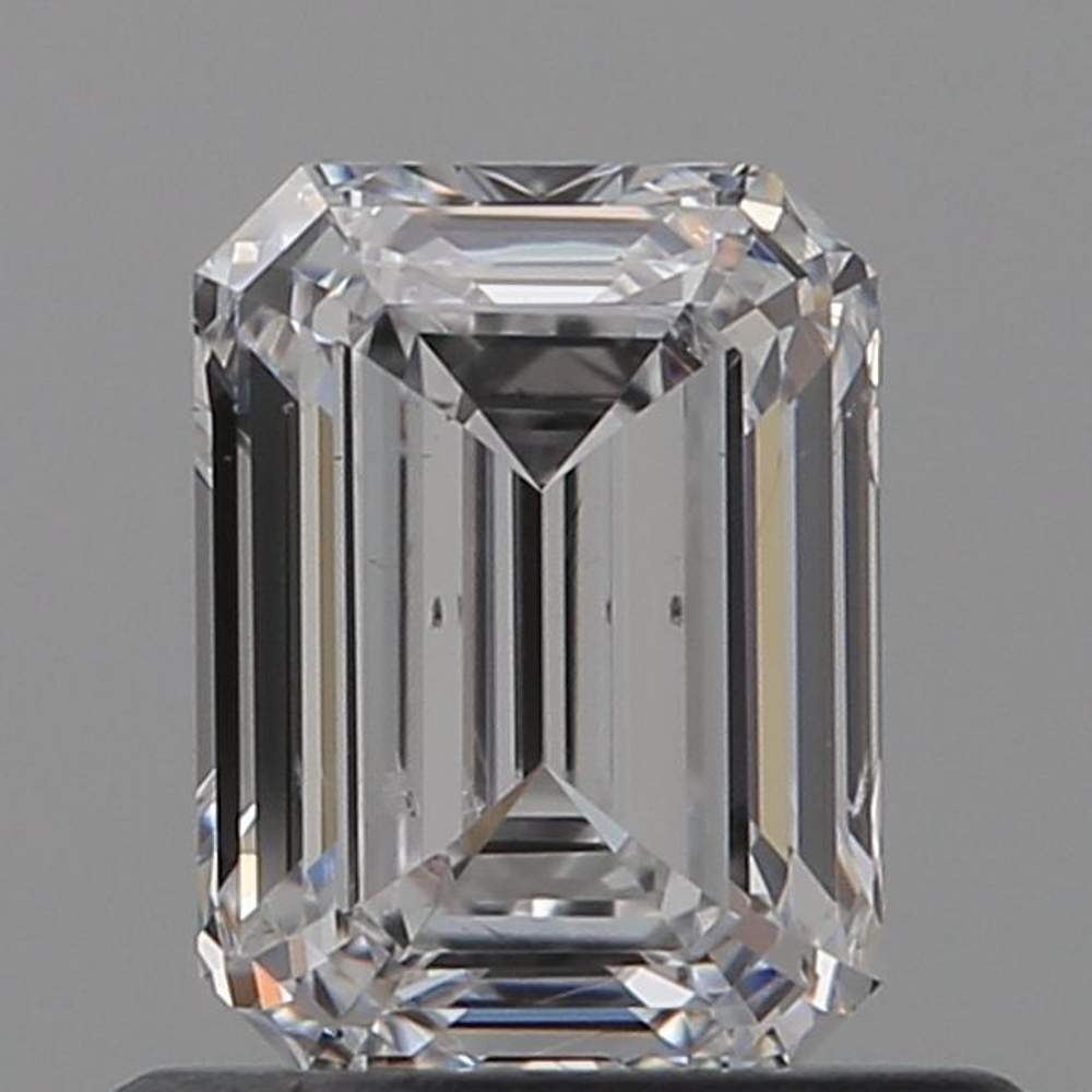 0.70 Carat Emerald Loose Diamond, D, VS2, Super Ideal, GIA Certified | Thumbnail