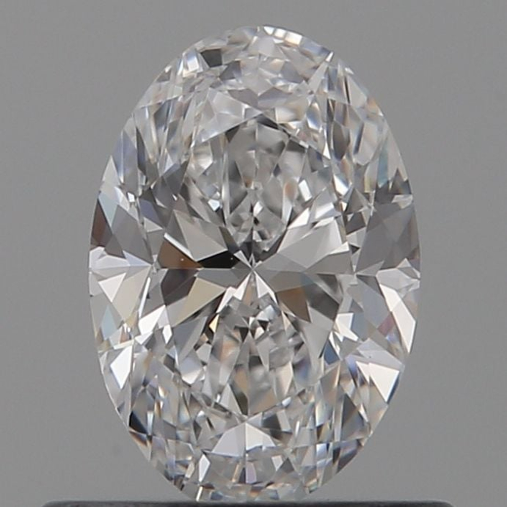 0.60 Carat Oval Loose Diamond, D, VS1, Super Ideal, GIA Certified