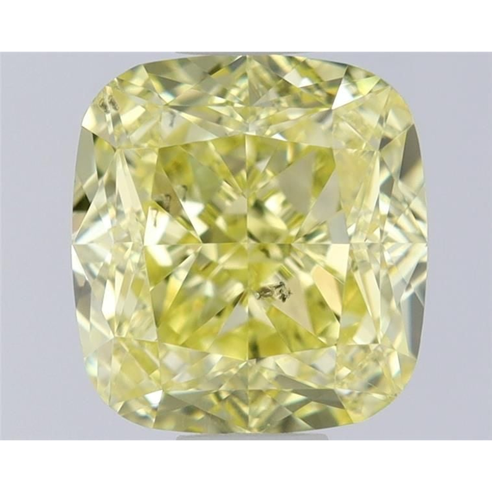 0.84 Carat Cushion Loose Diamond, Fancy Even, SI2, Super Ideal, GIA Certified | Thumbnail