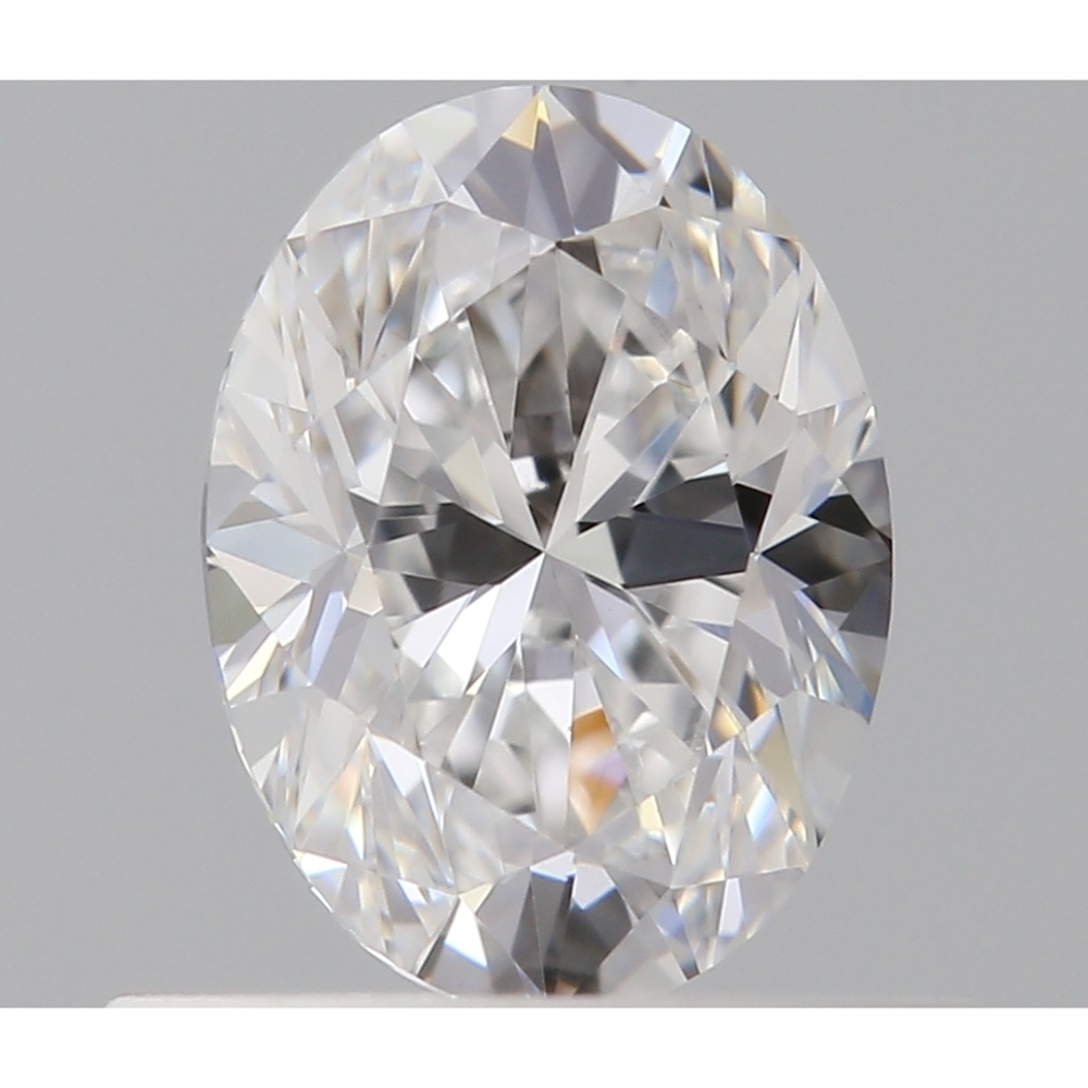 0.50 Carat Oval Loose Diamond, D, VVS2, Excellent, GIA Certified