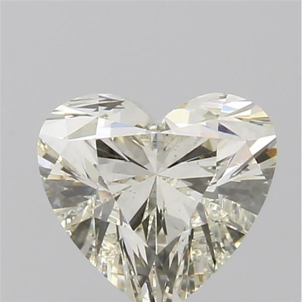 0.70 Carat Heart Loose Diamond, L, VS2, Excellent, GIA Certified