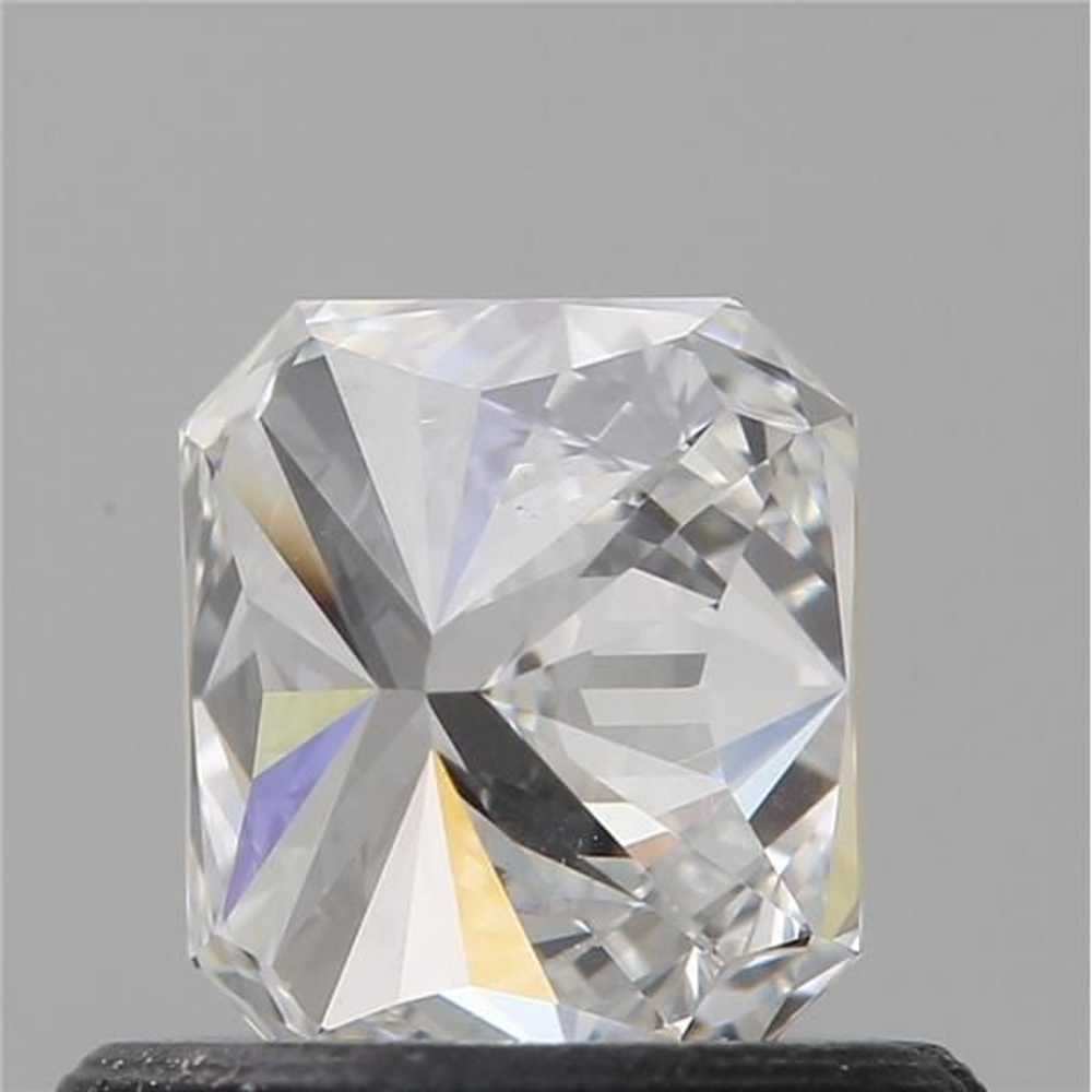 0.51 Carat Radiant Loose Diamond, E, VVS2, Excellent, GIA Certified