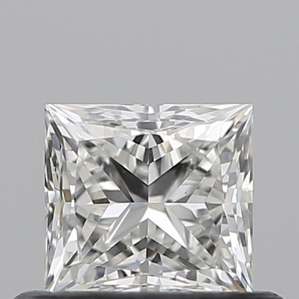0.50 Carat Princess Loose Diamond, H, VS1, Super Ideal, GIA Certified