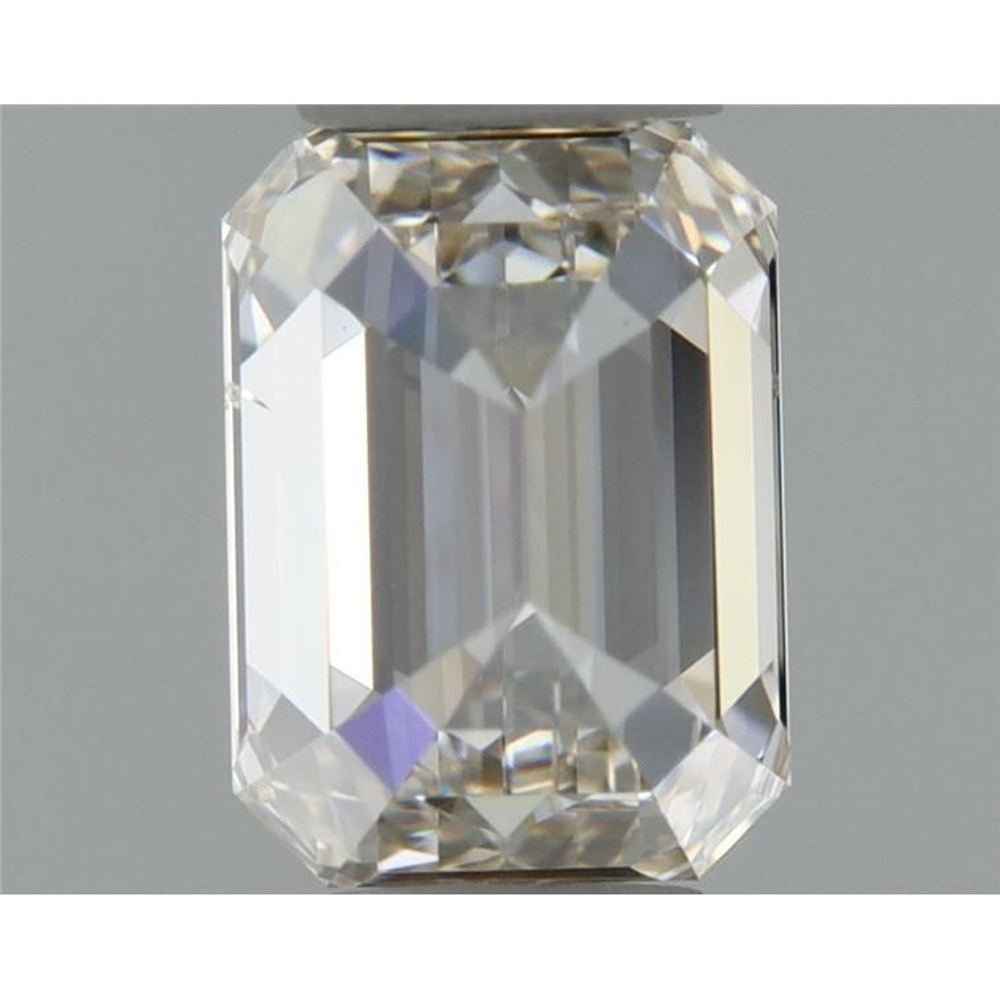 0.50 Carat Emerald Loose Diamond, K FAINT BROWN, VS2, Super Ideal, GIA Certified