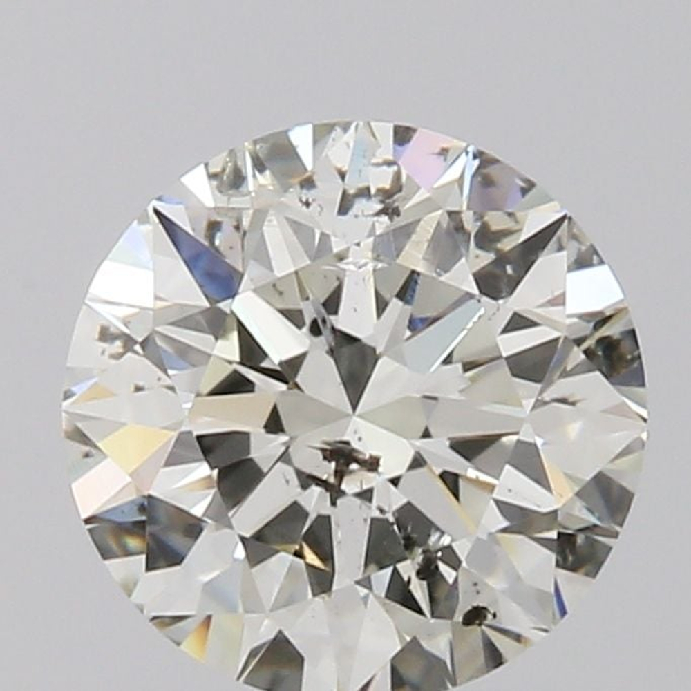 1.03 Carat Round Loose Diamond, J, I1, Super Ideal, GIA Certified