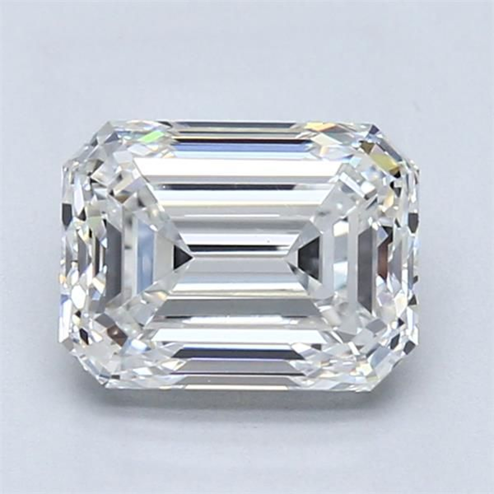 1.90 Carat Emerald Loose Diamond, E, VVS2, Super Ideal, GIA Certified | Thumbnail