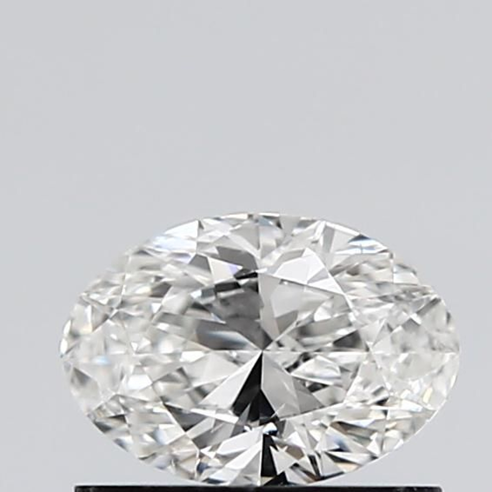 0.50 Carat Oval Loose Diamond, F, VS2, Super Ideal, GIA Certified