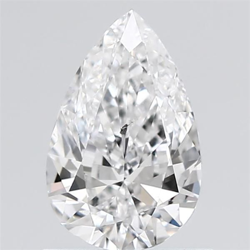 1.00 Carat Pear Loose Diamond, D, SI1, Ideal, GIA Certified | Thumbnail