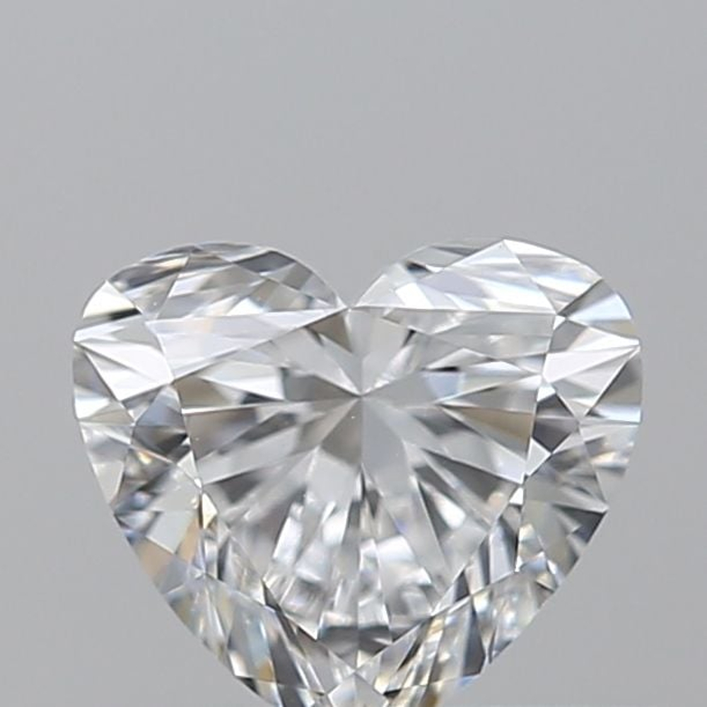 0.39 Carat Heart Loose Diamond, E, VS2, Super Ideal, GIA Certified | Thumbnail
