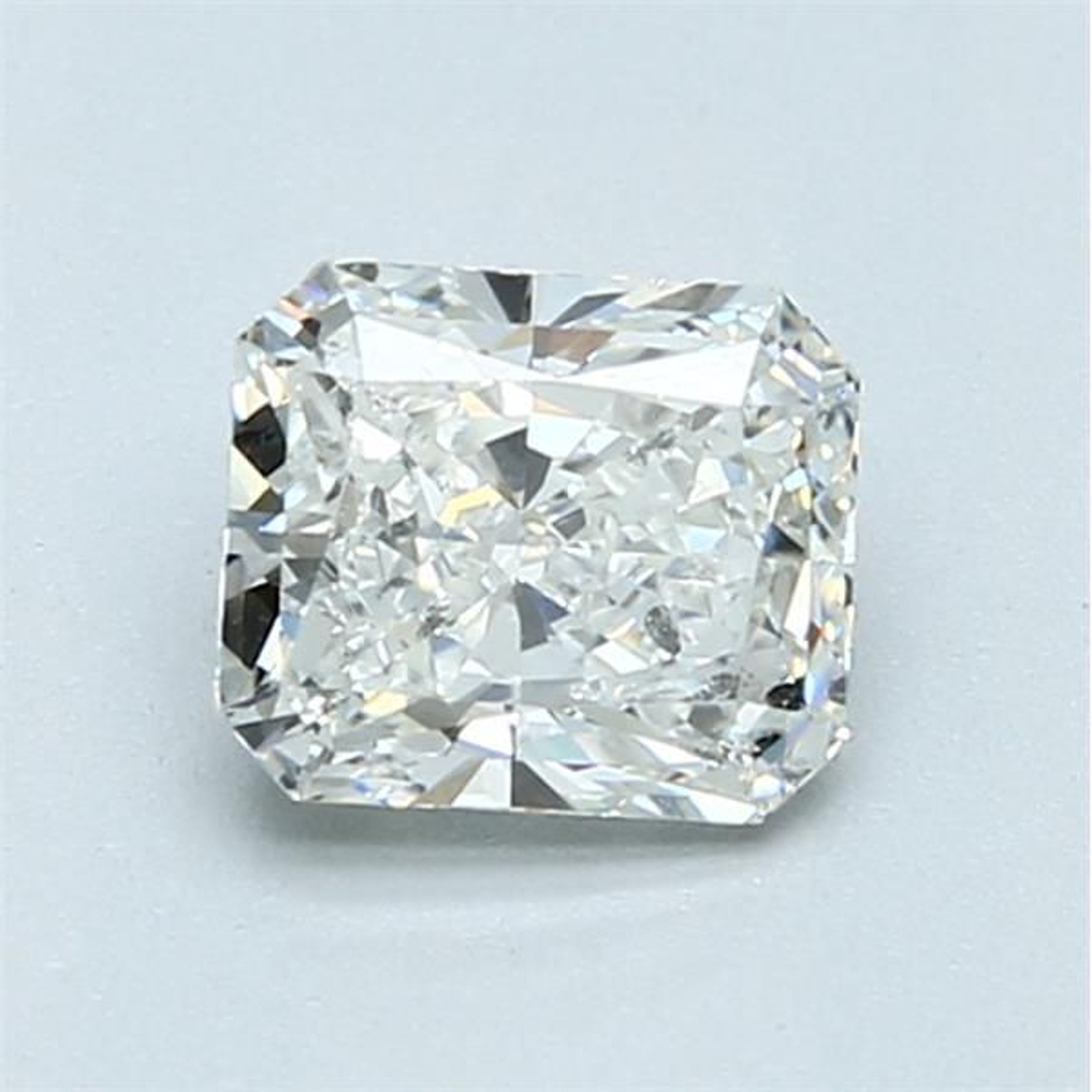 0.91 Carat Radiant Loose Diamond, H, SI2, Excellent, GIA Certified | Thumbnail