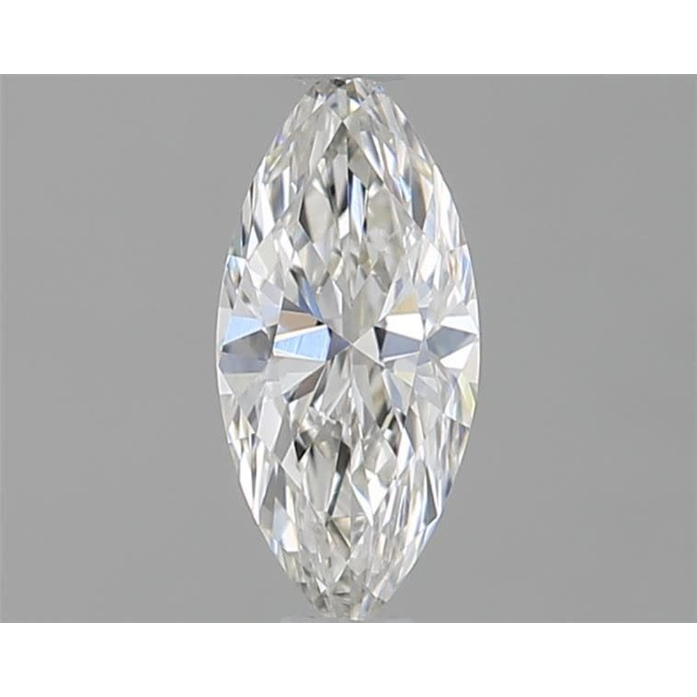 0.42 Carat Marquise Loose Diamond, H, VVS1, Excellent, GIA Certified