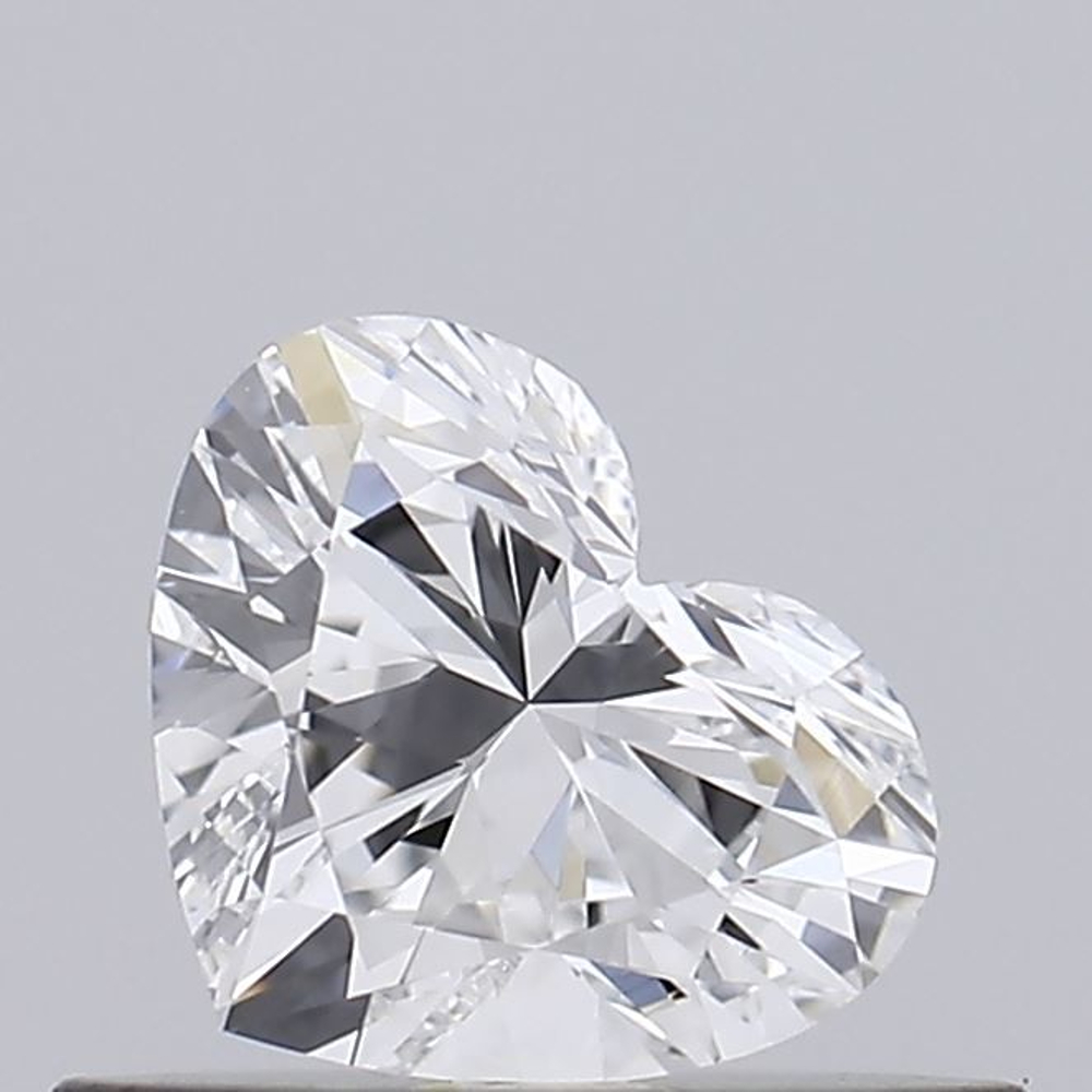 0.40 Carat Heart Loose Diamond, E, VVS2, Ideal, GIA Certified