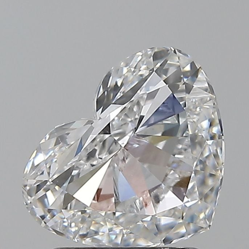 1.51 Carat Heart Loose Diamond, E, VS2, Excellent, GIA Certified