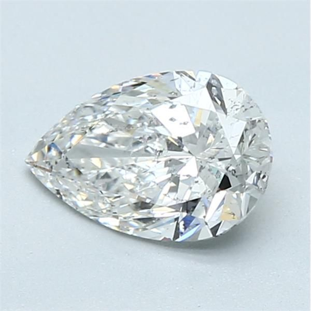1.04 Carat Pear Loose Diamond, F, SI2, Ideal, GIA Certified | Thumbnail