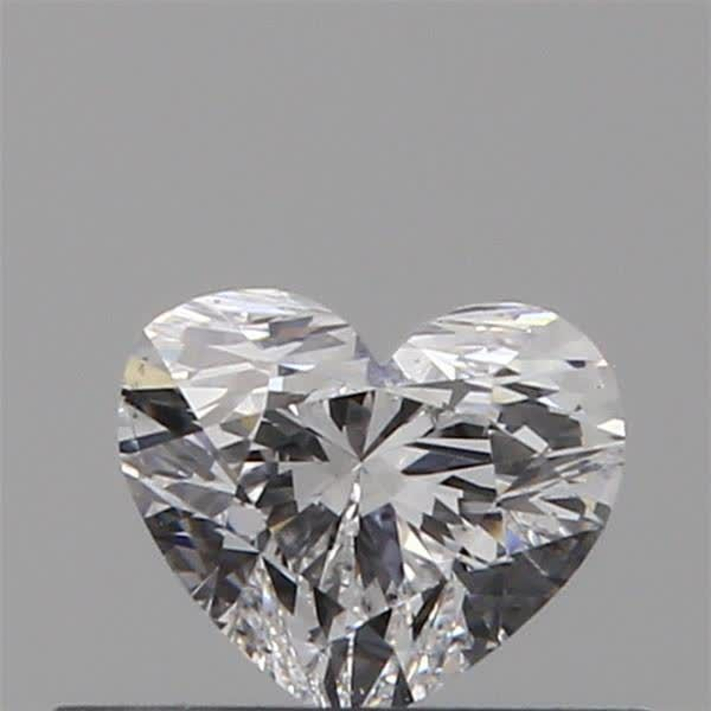 0.30 Carat Heart Loose Diamond, D, SI1, Ideal, GIA Certified