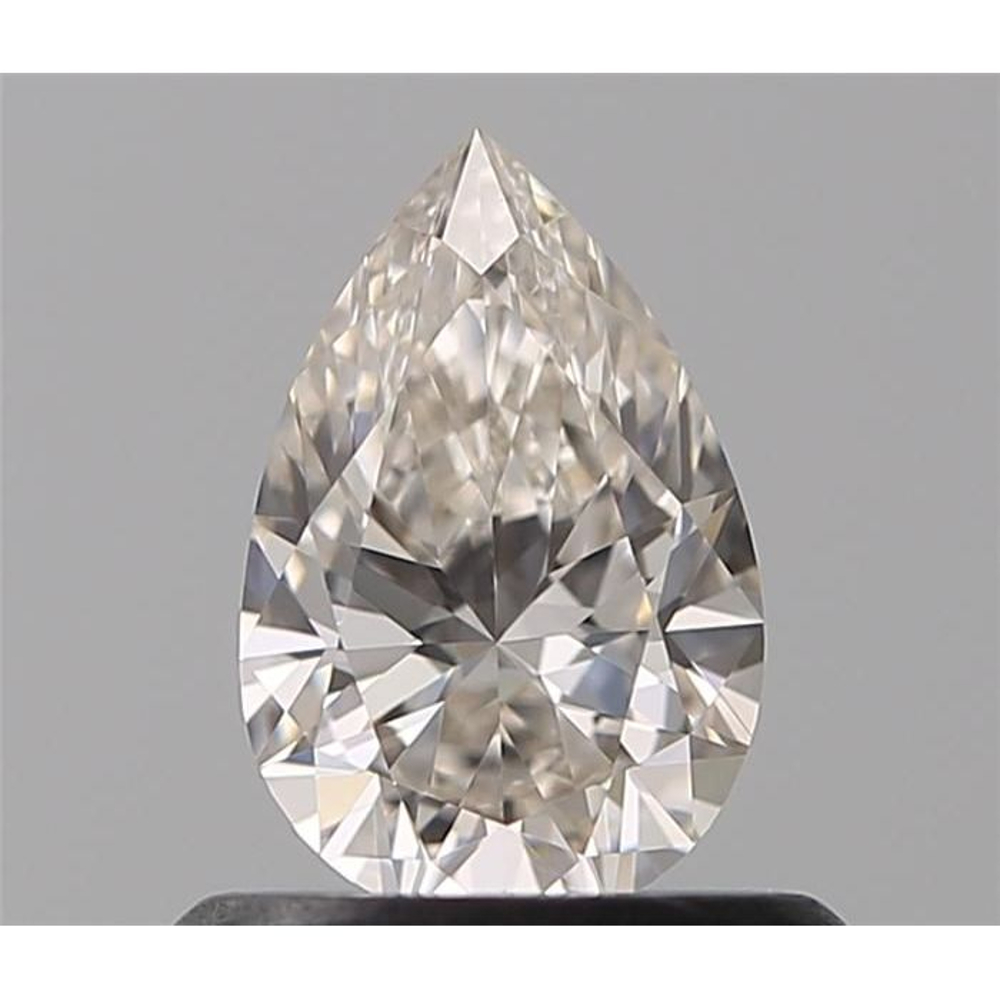 0.53 Carat Pear Loose Diamond, J, VVS1, Ideal, GIA Certified | Thumbnail