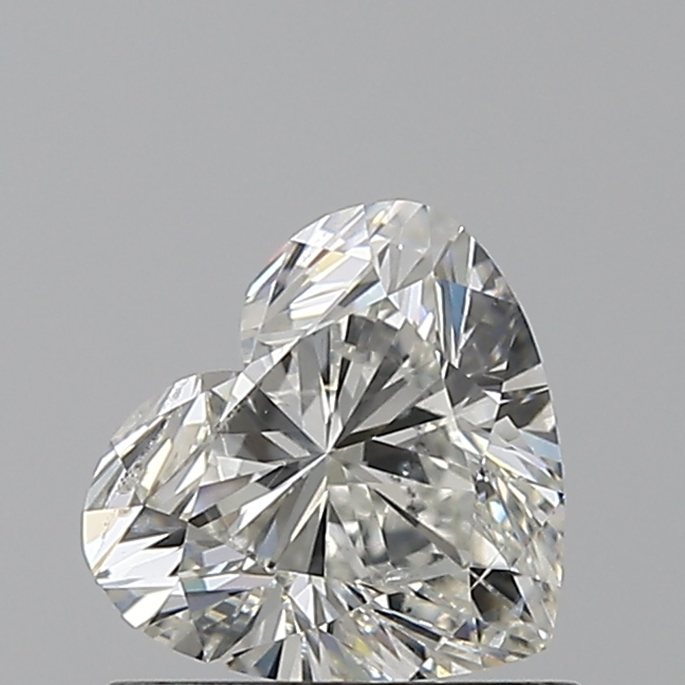 1.00 Carat Heart Loose Diamond, I, SI2, Ideal, GIA Certified | Thumbnail