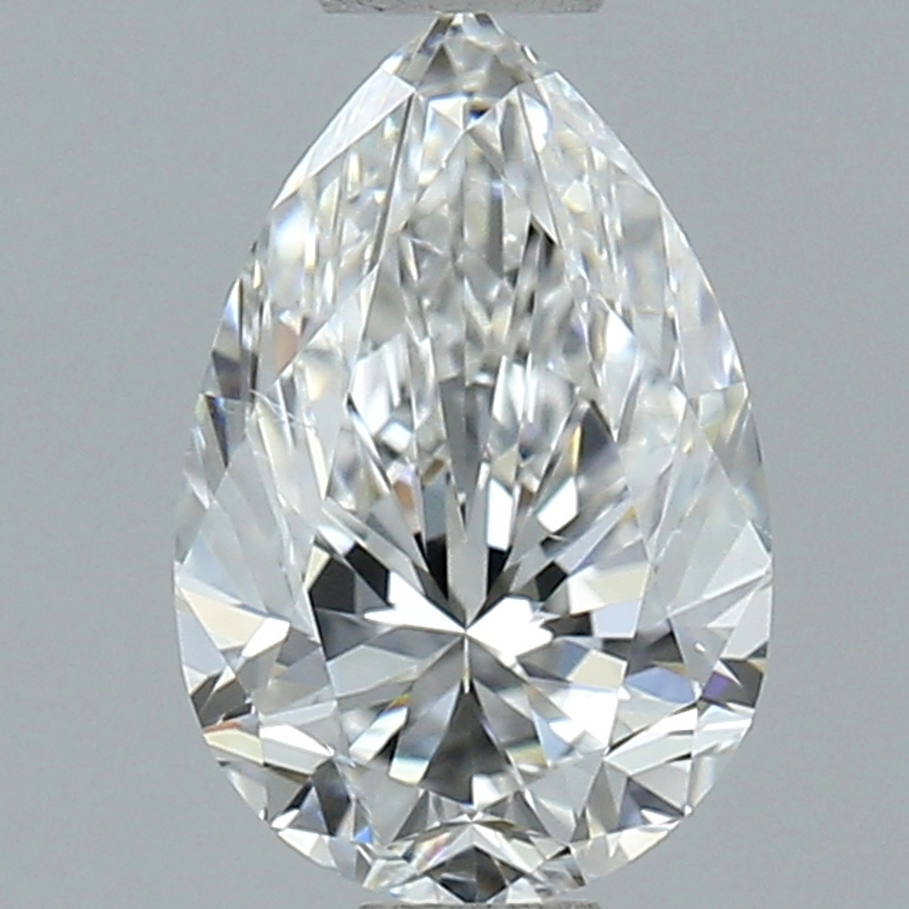 0.90 Carat Pear Loose Diamond, F, SI1, Ideal, GIA Certified