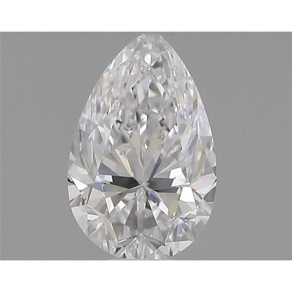 0.32 Carat Pear Loose Diamond, D, SI1, Ideal, GIA Certified | Thumbnail