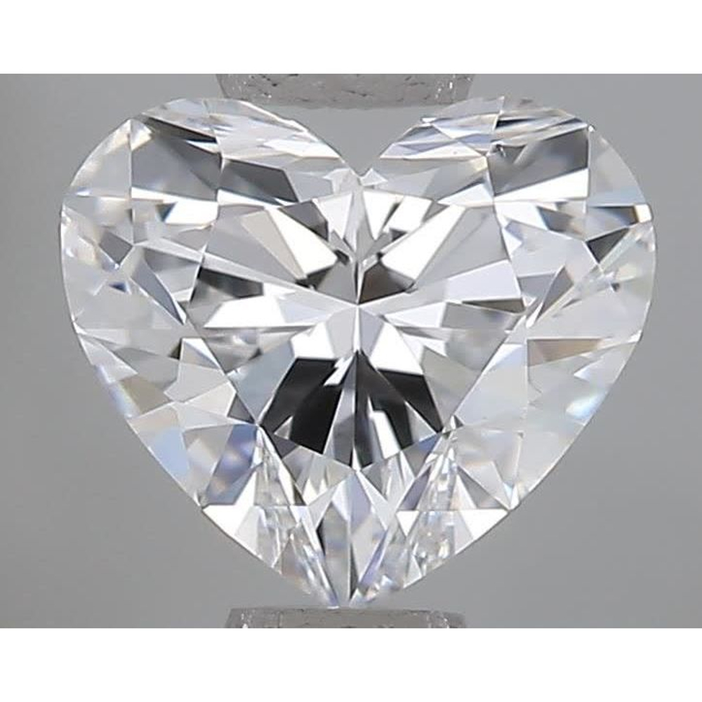 0.74 Carat Heart Loose Diamond, D, VS1, Super Ideal, GIA Certified | Thumbnail