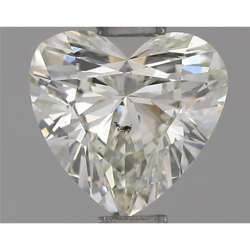0.70 Carat Heart Loose Diamond, K, SI1, Super Ideal, GIA Certified