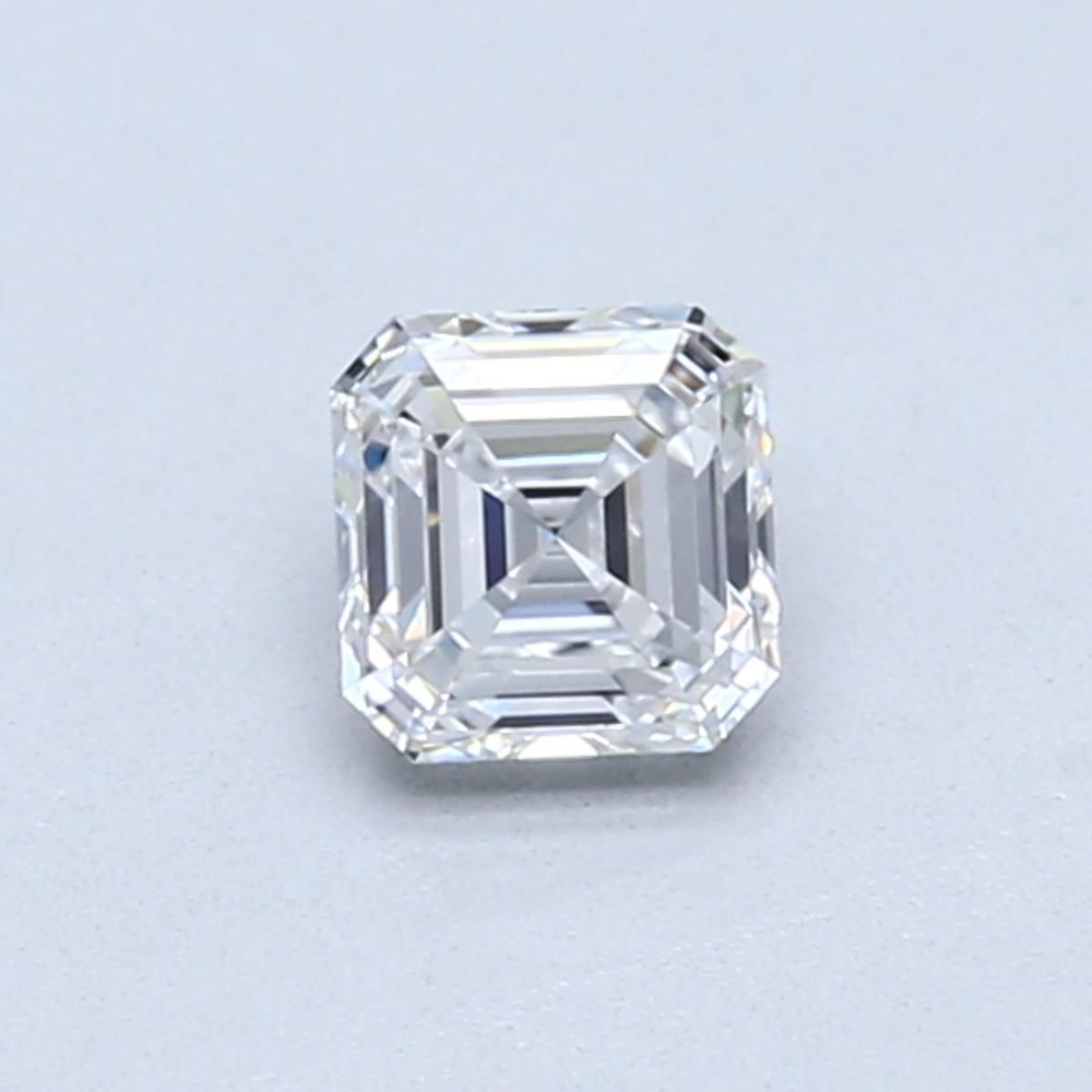 0.56 Carat Asscher Loose Diamond, D, IF, Super Ideal, GIA Certified
