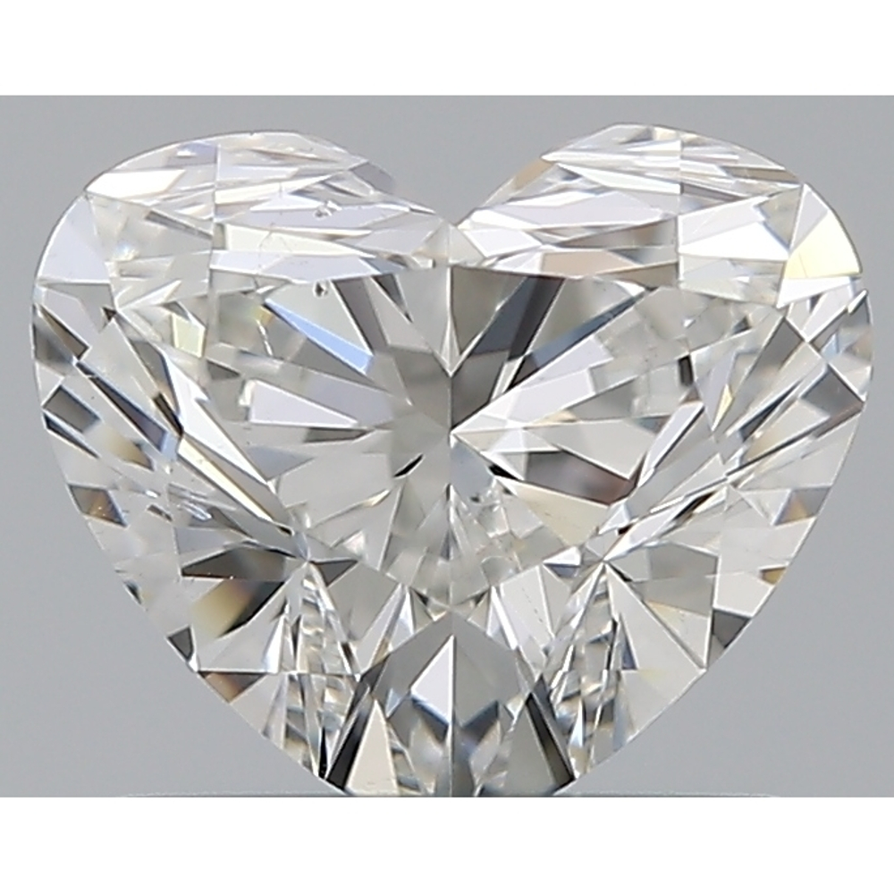 0.91 Carat Heart Loose Diamond, G, SI1, Super Ideal, GIA Certified