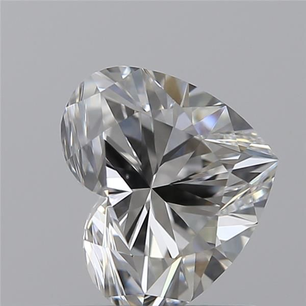 0.71 Carat Heart Loose Diamond, E, VVS2, Super Ideal, GIA Certified