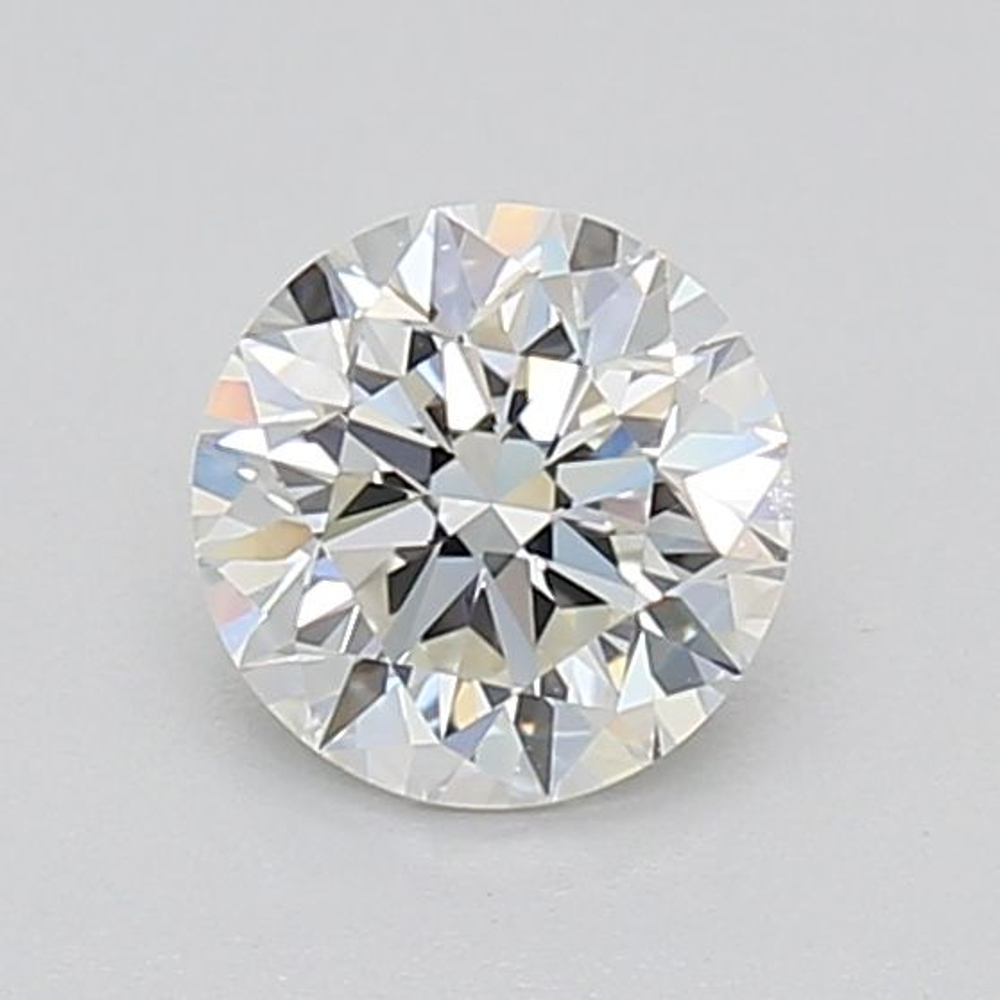 0.64 Carat Round Loose Diamond, H, VVS1, Very Good, GIA Certified