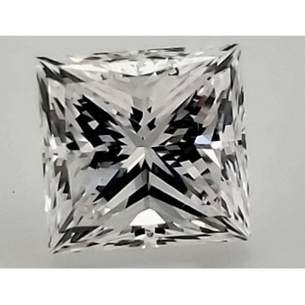 0.91 Carat Princess Loose Diamond, D, VS2, Ideal, GIA Certified | Thumbnail