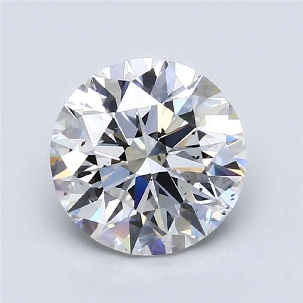 2.40 Carat Round Loose Diamond, D, SI1, Ideal, GIA Certified | Thumbnail