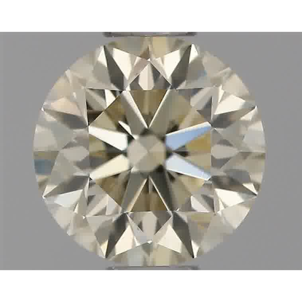 0.42 Carat Round Loose Diamond, N, VVS2, Excellent, GIA Certified | Thumbnail