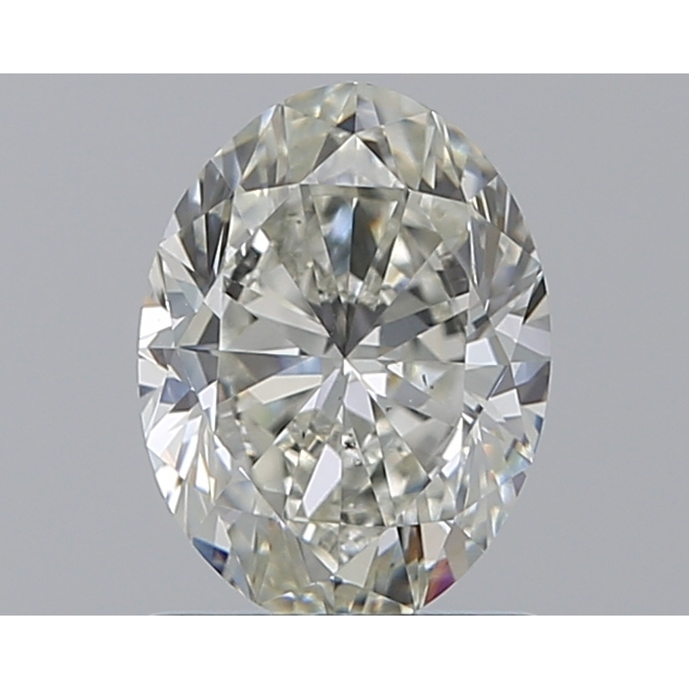 1.00 Carat Oval Loose Diamond, I, SI1, Super Ideal, GIA Certified | Thumbnail