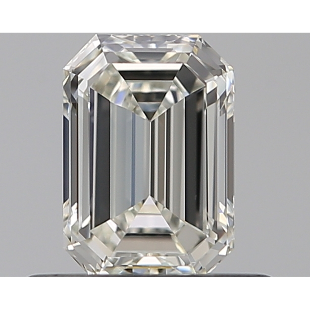 0.50 Carat Emerald Loose Diamond, J, VVS1, Ideal, GIA Certified | Thumbnail