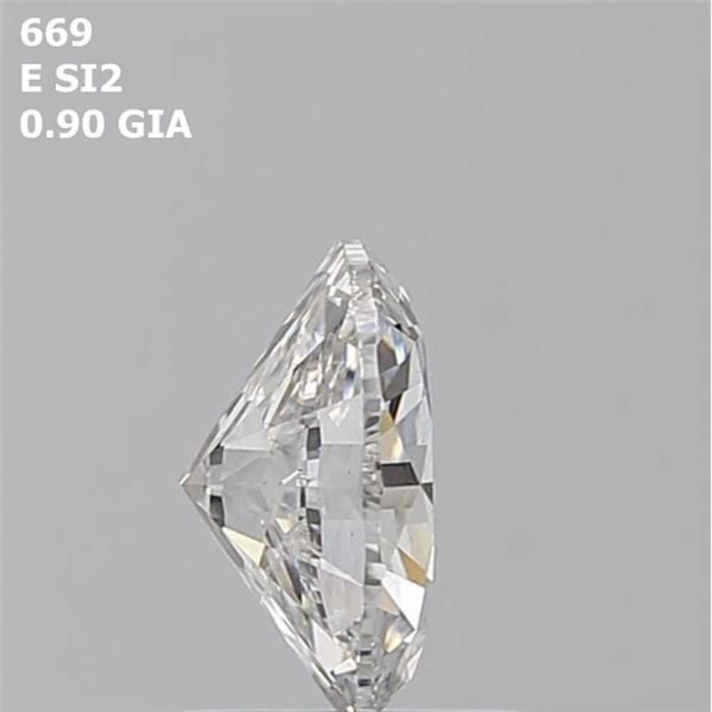 0.90 Carat Oval Loose Diamond, E, SI2, Ideal, GIA Certified