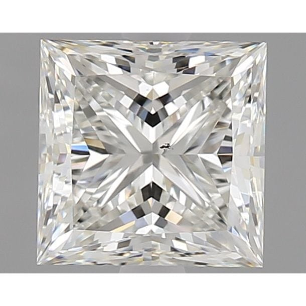 1.63 Carat Princess Loose Diamond, H, VS2, Super Ideal, GIA Certified | Thumbnail