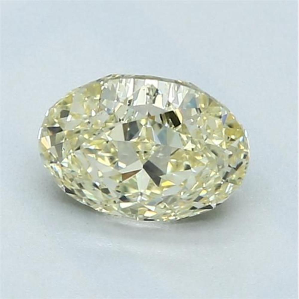 1.06 Carat Oval Loose Diamond, FY FY, SI1, Ideal, GIA Certified | Thumbnail