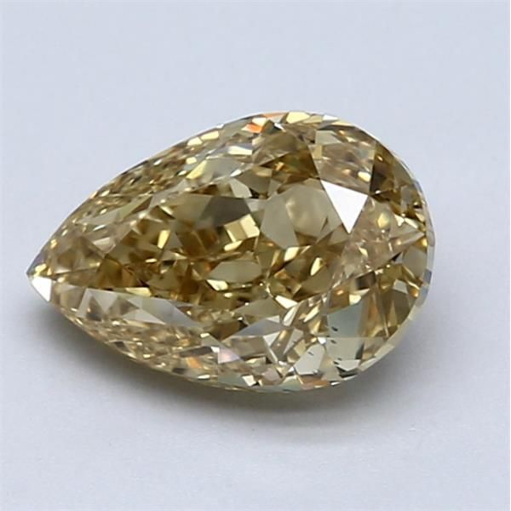 1.50 Carat Pear Loose Diamond, FBY FBY, SI1, Excellent, GIA Certified