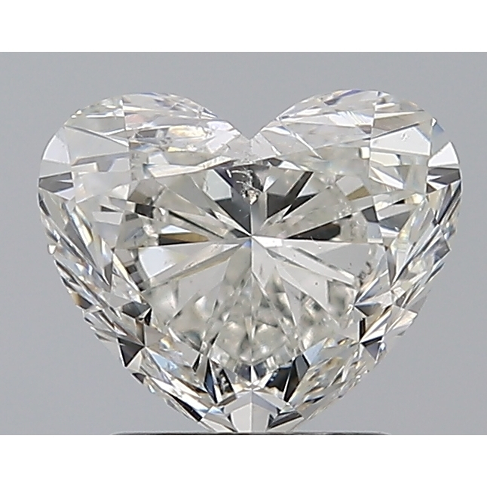 1.70 Carat Heart Loose Diamond, I, SI2, Ideal, GIA Certified