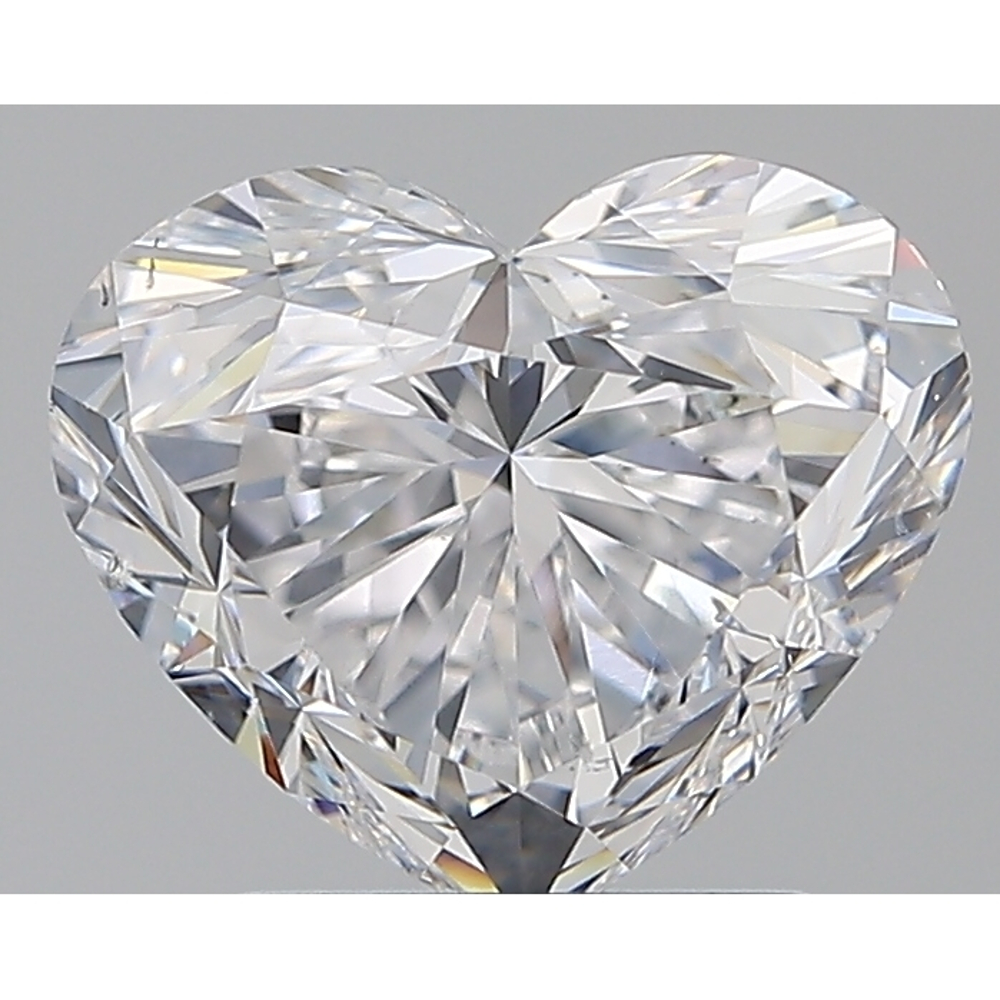 2.00 Carat Heart Loose Diamond, D, SI1, Super Ideal, GIA Certified