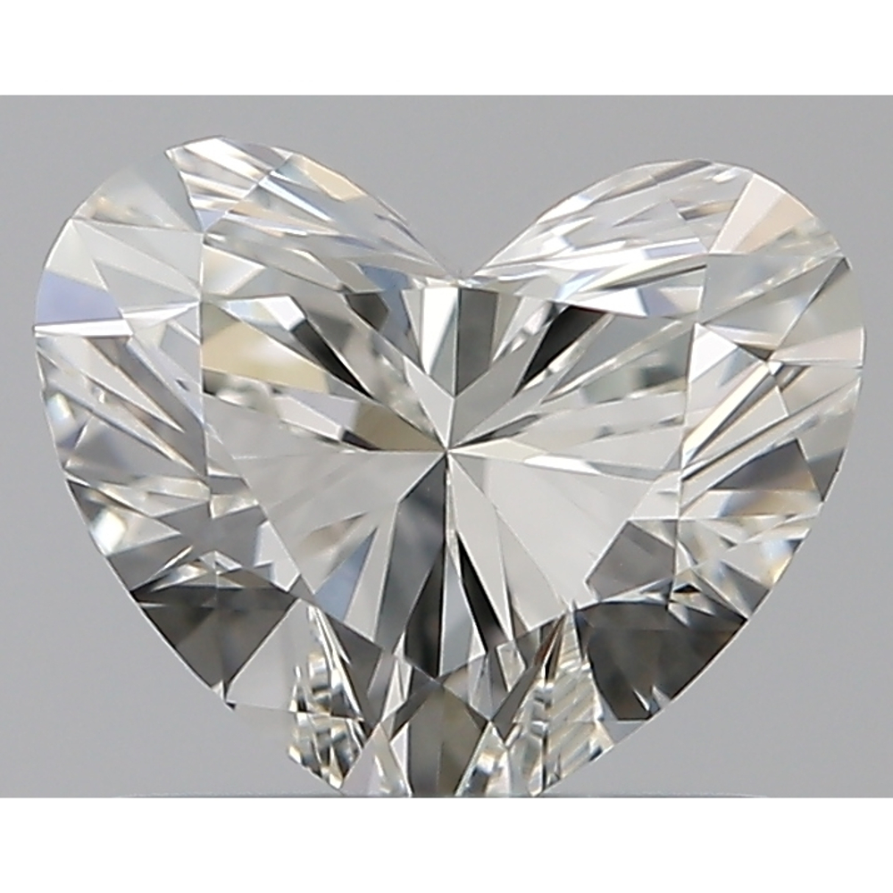 0.76 Carat Heart Loose Diamond, I, VS1, Super Ideal, GIA Certified | Thumbnail